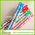 China colour pvc metal mop and broom handles with italian screw